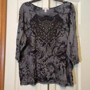 2/$12❗️Dressbarn | stylish long sleeve